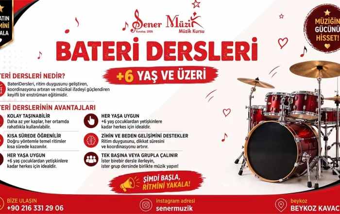 bateri dersleri