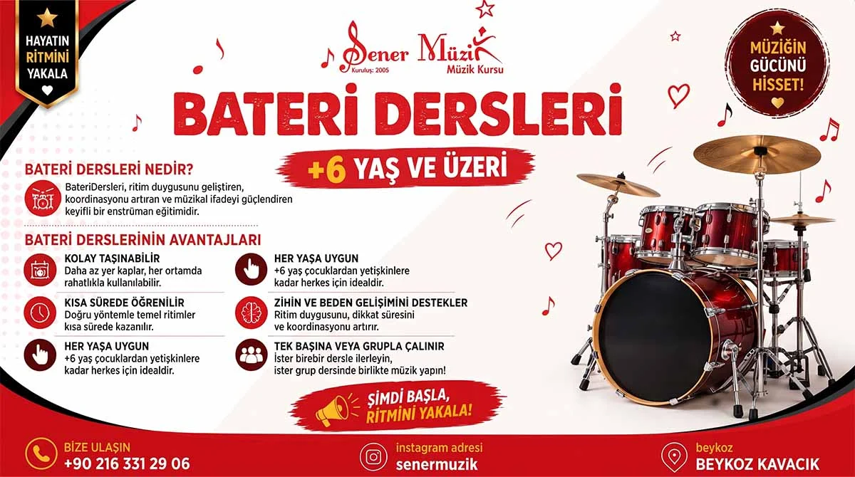bateri dersleri bateri dersleri