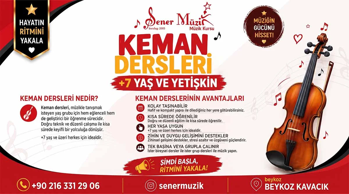 7 Yaş ve Yetişkin Keman Dersleri 7 Yaş ve Yetişkin Keman Dersleri